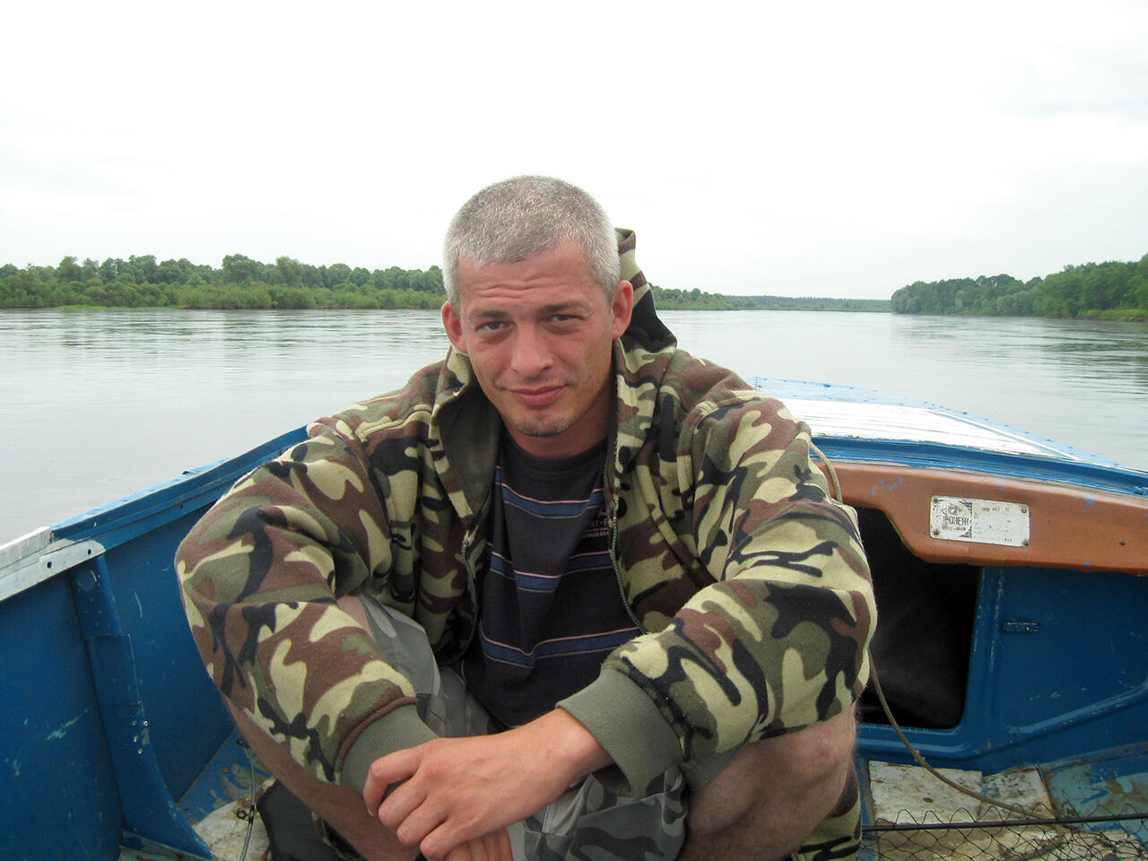 На рыбалке