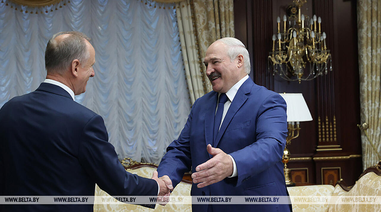 Александр Лукашенко и Николай Патрушев
