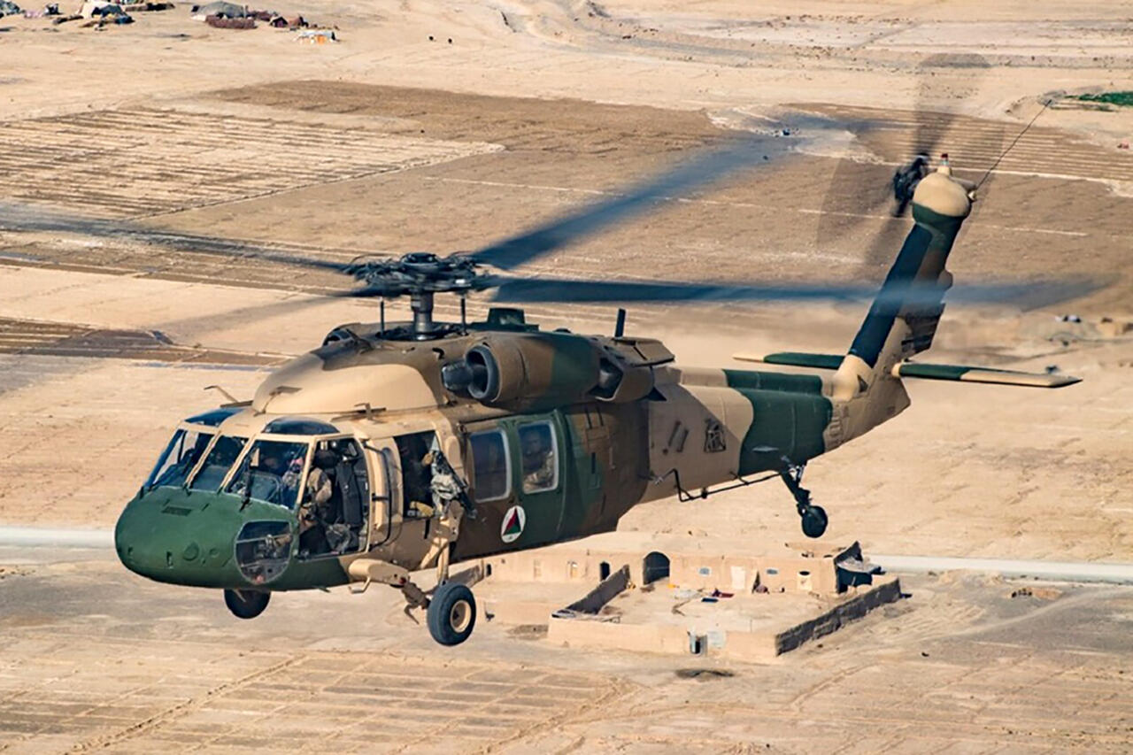 На данный момент у талибов больше вертолетов Black Hawk, чем у 85% стран мира. Фото из интернета