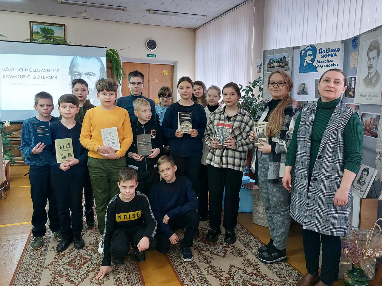 Учащиеся СШ № 2. Фото на память