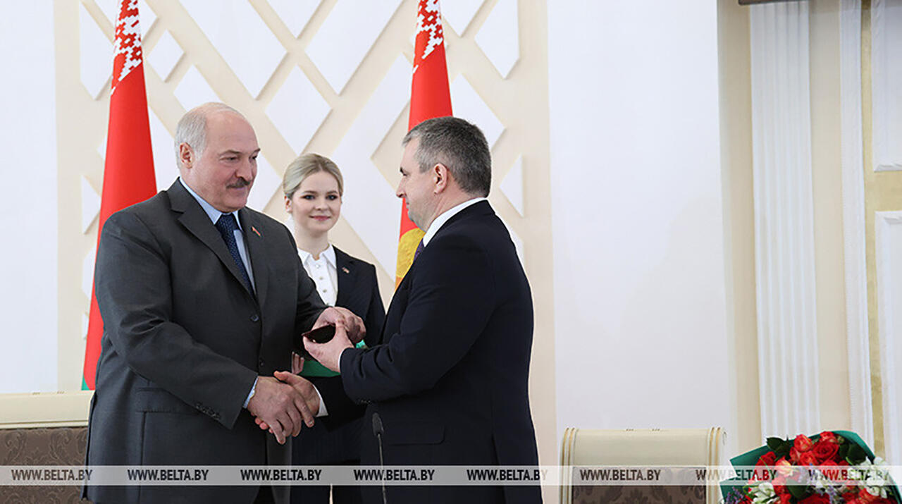 Александр Лукашенко и Иван Крупко