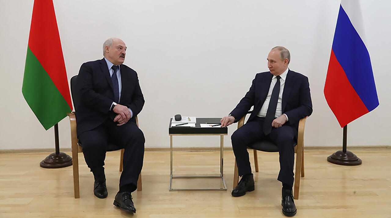 Во время встречи. Фото пресс-службы Президента РФ