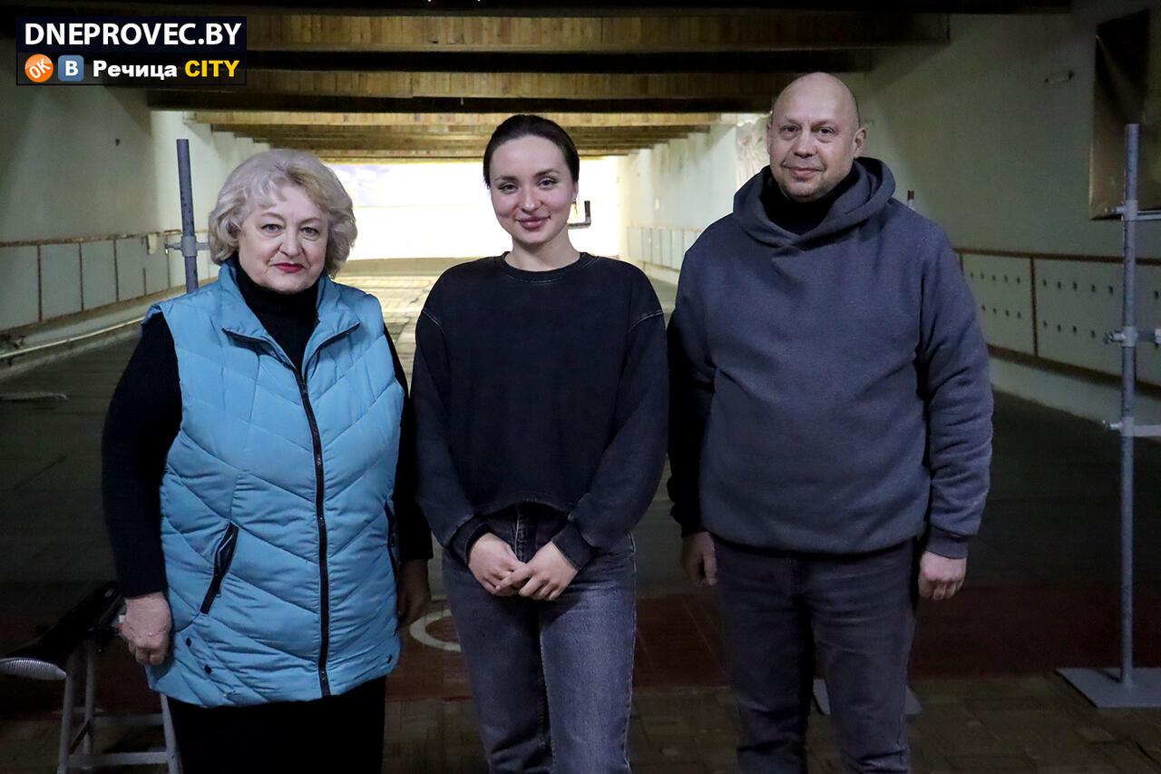 Слева направо: Элла Завадская, Анастасия Кузар, Дмитрий Завадский