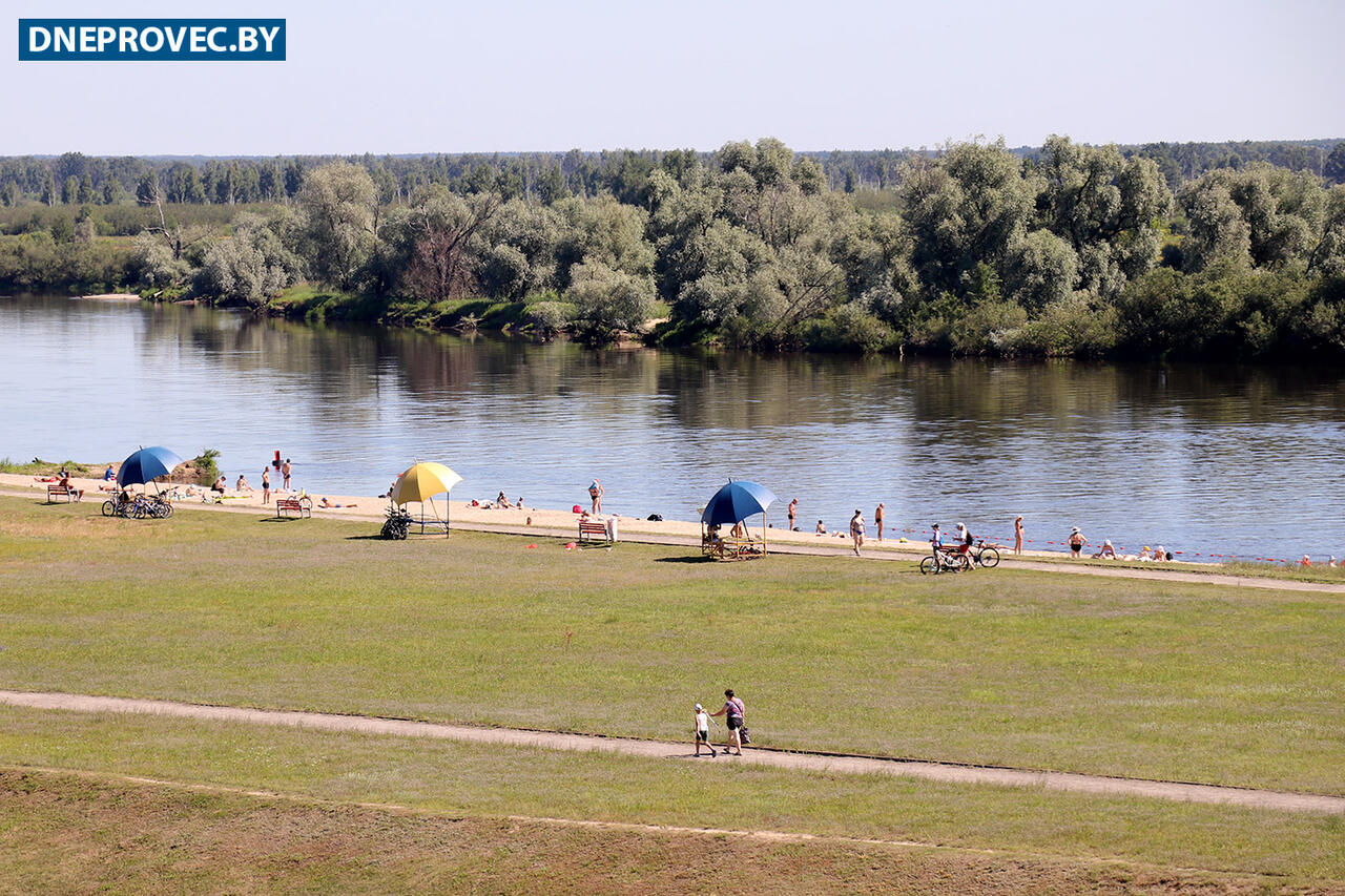 Речицкий пляж, июнь 2024 года. Фото Ники КОТЛЯР