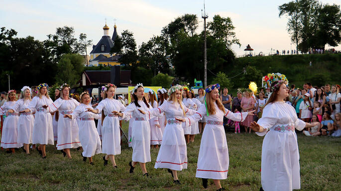 В Речице отпраздновали Купалье. Фоторепортаж